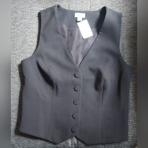 J. Crew Midnight Black Vest